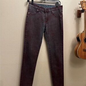 🔥🔥🔥Carmar Women's Skinny Jeans in Deep Burgundy🔥🔥🔥